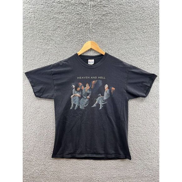 Black Sabbath Heaven and Hell Tour Vintage T-shirt Size Large